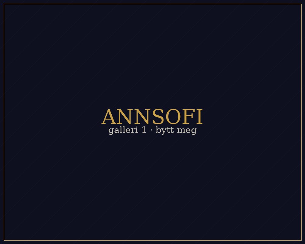 Annsofi synger