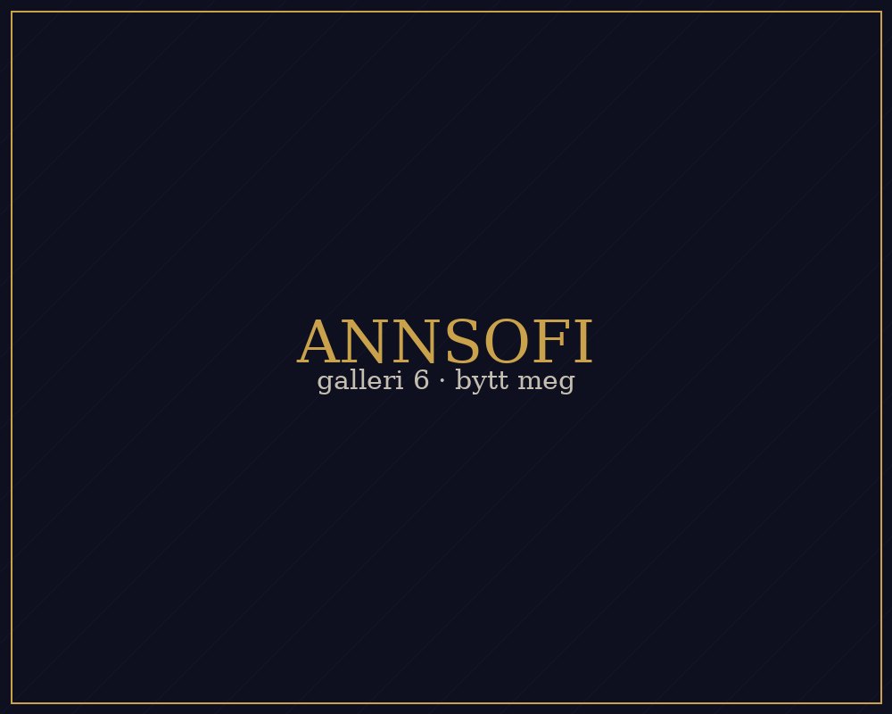 Annsofi på scene